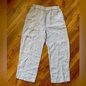 Gillian Stevens Linen Straight Leg Trouser